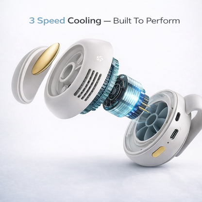 Breezy™ Wearable Cooling Fan