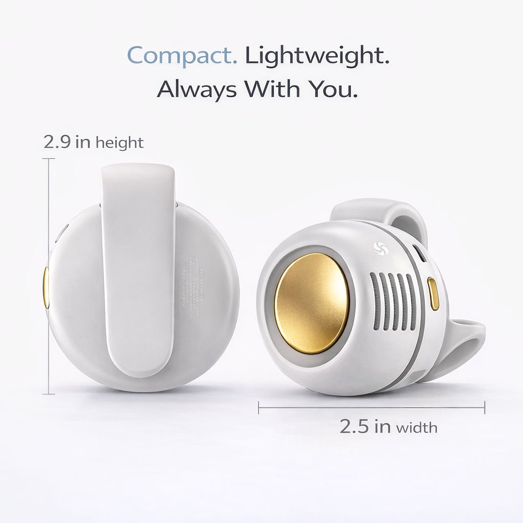 Breezy™ Wearable Cooling Fan